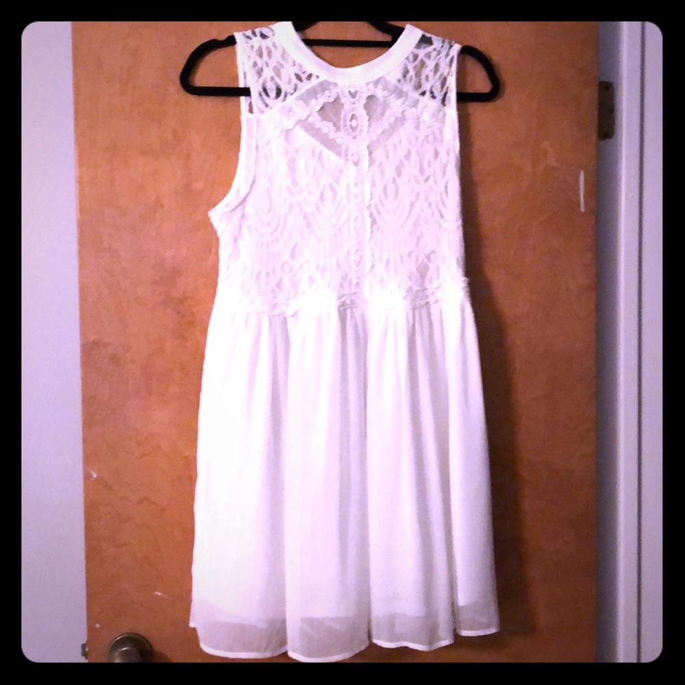 White dress
